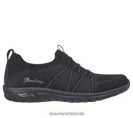Skechers Helsinki Outlet - Skechers Arch Fit Flex - Sunrise -tarina musta 8XTT80650 naiset