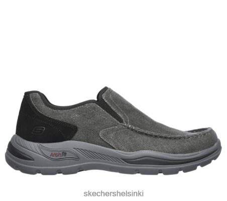 Skechers Helsinki Outlet - Skechers Arch Fit Motley - Rolens musta 8XTT802374 miehet
