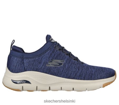 Skechers Helsinki Outlet - Skechers Arch Fit - Waveport laivasto 8XTT802090 miehet