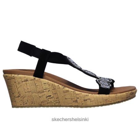 Skechers Helsinki Outlet - Skechers Beverlee - päivämäärä glam -sandaali musta 8XTT801026 naiset