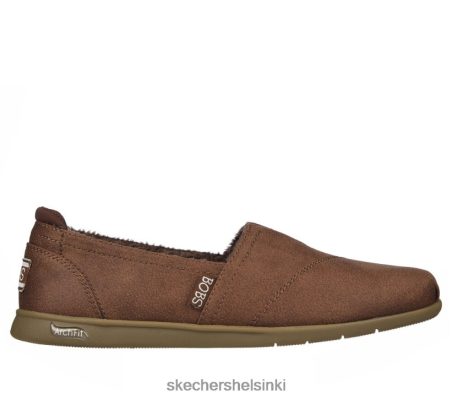 Skechers Helsinki Outlet - Skechers Bobs Arch Fit Pehmo - hidas raukea ruskea 8XTT80730 naiset