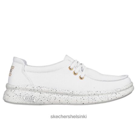Skechers Helsinki Outlet - Skechers Bobs Arch Fit Skipper - tyylikäs asenne valkoinen 8XTT80710 naiset