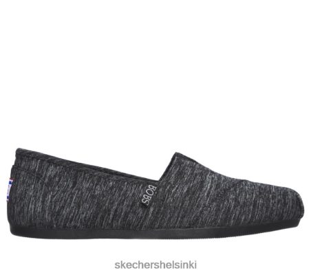 Skechers Helsinki Outlet - Skechers Bobs Pehmo - Ilmaise itseäsi musta 8XTT80498 naiset