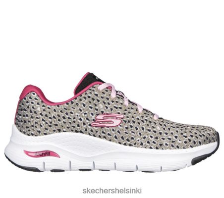 Skechers Helsinki Outlet - Skechers DVF Arch Fit - Sprinting -pisteet luonnollinen/musta 8XTT806 naiset