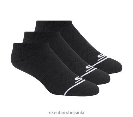 Skechers Helsinki Outlet - Skechers Ei show premium -perussukat - 3 pakkaus musta 8XTT801930