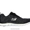 Skechers Helsinki Outlet - Skechers Flex vetoomus 2.0 musta/valkoinen 8XTT80126 naiset