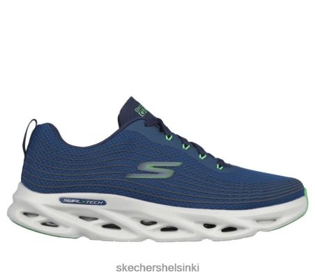 Skechers Helsinki Outlet - Skechers Go Run Swirl Tech Speed laivasto 8XTT802122 miehet