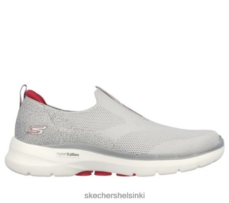 Skechers Helsinki Outlet - Skechers Go Walk 6 harmaa/punainen 8XTT802438 miehet