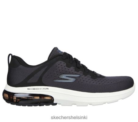 Skechers Helsinki Outlet - Skechers Go Walk Air 2.0 - Tyylikäs kesä musta/vaaleansininen 8XTT80398 naiset