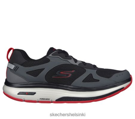 Skechers Helsinki Outlet - Skechers Go Walk Workote Walker musta/harmaa 8XTT802114 miehet