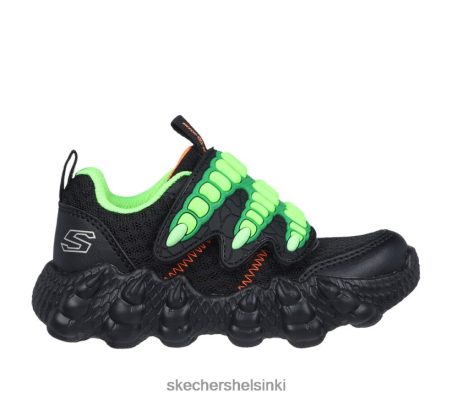 Skechers Helsinki Outlet - Skechers Lil'saurus - Claw Hunter musta/kalkki 8XTT803390 lapset