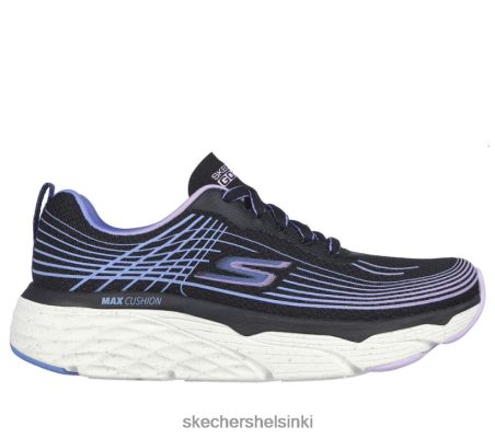 Skechers Helsinki Outlet - Skechers Max Cushioning Elite - Galaxy Burst musta/violetti 8XTT80162 naiset
