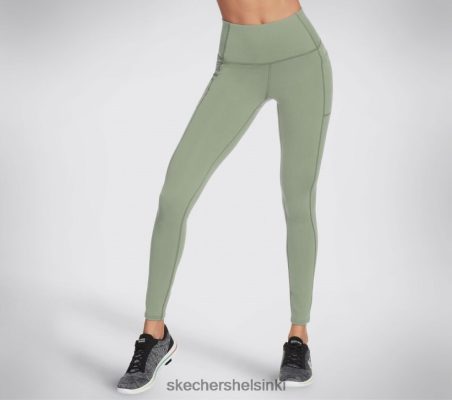 Skechers Helsinki Outlet - Skechers Mene kävelemään HW -legging vaaleanvihreä 8XTT801706 naiset