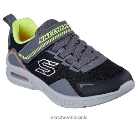 Skechers Helsinki Outlet - Skechers Microspec Max - ravolk hiili/musta 8XTT803302 lapset