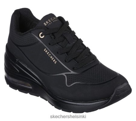 Skechers Helsinki Outlet - Skechers Miljoona ilmaa korotettua ilmaa musta 8XTT80602 naiset