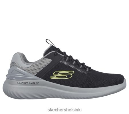 Skechers Helsinki Outlet - Skechers Raja 2.0 - Anako musta/harmaa 8XTT802474 miehet