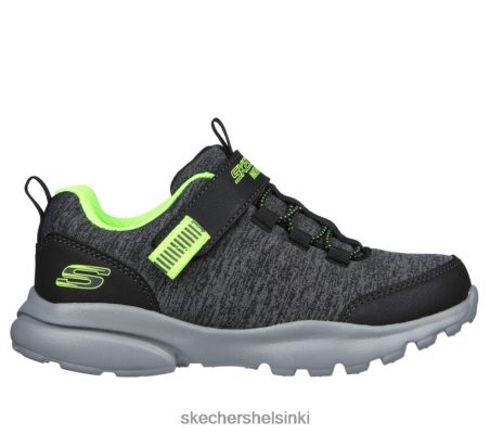 Skechers Helsinki Outlet - Skechers Razor Flex - Hydro -ruiskutus musta/hiili 8XTT803406 lapset