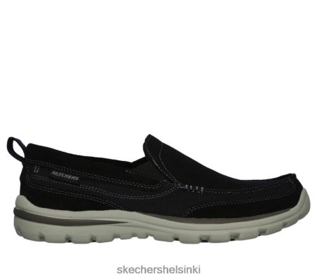 Skechers Helsinki Outlet - Skechers Rento Fit Superior - Milford musta 8XTT802646 miehet