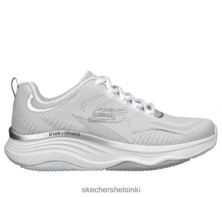 Skechers Helsinki Outlet - Skechers Rento fit d'Ux Fitness - puhdas glam valkoinen/hopea 8XTT80222 naiset