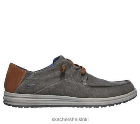 Skechers Helsinki Outlet - Skechers Rento sopiva Melson - Planon puuhiili 8XTT802526 miehet