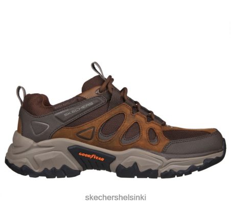 Skechers Helsinki Outlet - Skechers Rento sopiva maalaus - Selvin ruskea 8XTT802482 miehet