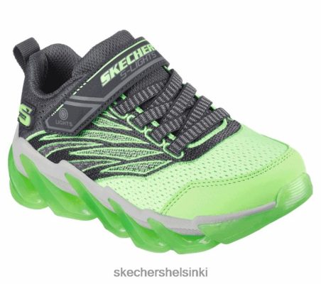 Skechers Helsinki Outlet - Skechers S-Lights Mega-Surge-Nezco hiili/kalkki 8XTT803362 lapset