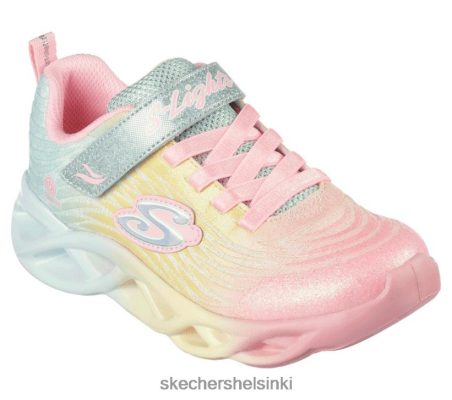 Skechers Helsinki Outlet - Skechers S -lights Twisty Brights - pyörii vaaleanpunainen 8XTT803094 lapset