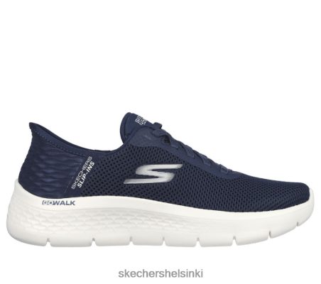 Skechers Helsinki Outlet - Skechers Slip -Ins Go Walk Flex - suuri sisäänkäynti merivoimat/valkoinen 8XTT8042 naiset