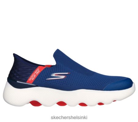 Skechers Helsinki Outlet - Skechers Slip -Ins Go Walk -hieronta sopii - virta merivoimat/punainen 8XTT802054 miehet