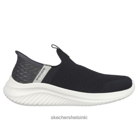 Skechers Helsinki Outlet - Skechers Slip -ins Ultra Flex 3.0 - sileä askel musta/valkoinen 8XTT803282 lapset