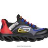 Skechers Helsinki Outlet - Skechers Slip-ins flex liuku musta/multi 8XTT803278 lapset
