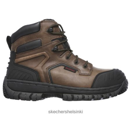 Skechers Helsinki Outlet - Skechers Työhartan - onkin st wp tummanruskea 8XTT802826 miehet