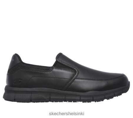 Skechers Helsinki Outlet - Skechers Työskentely rento Nampa - Groton SR musta 8XTT802654 miehet