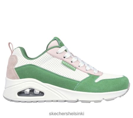 Skechers Helsinki Outlet - Skechers UNO - 2 hauskaa vihreä/vaaleanpunainen 8XTT80322 naiset