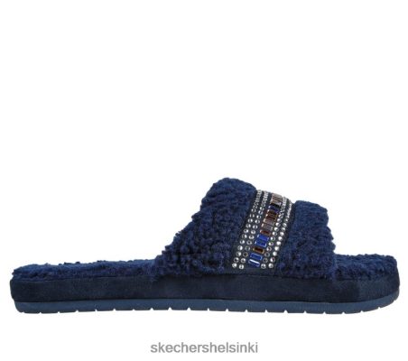 Skechers Helsinki Outlet - Skechers Viihtyisä liuku - Bling It laivasto 8XTT801270 naiset
