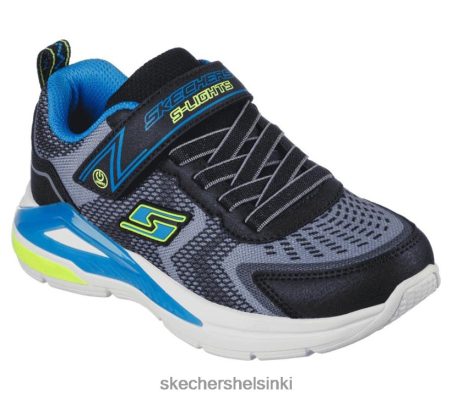 Skechers Helsinki Outlet - Skechers s valot Tri-Namics musta/keltainen/sininen 8XTT803350 lapset