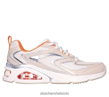 Skechers Helsinki Outlet - Skechers tres-air uno-terti-ilma luonnollinen/oranssi 8XTT80334 naiset