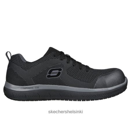 Skechers Helsinki Outlet - Skechers työhuippukokoukset SR Comp Toe musta 8XTT802846 miehet