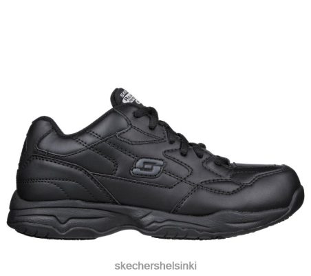 Skechers Helsinki Outlet - Skechers työ rento Fit Felton - Albie SR musta 8XTT801410 naiset