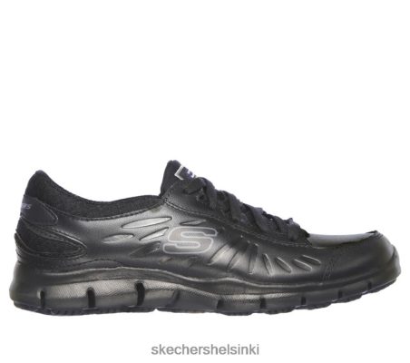 Skechers Helsinki Outlet - Skechers työskentele rento istuvuus - Eldred SR musta 8XTT801426 naiset