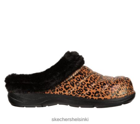 Skechers Helsinki Outlet - Skechers vaahtoviivat viihtyisä matkailuauto - lumileopardi musta/multi 8XTT801286 naiset