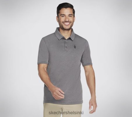 Skechers Helsinki Outlet - Skechers vaatteet off duty -paita puuhiili 8XTT802878 miehet