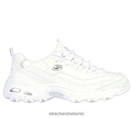 Skechers Helsinki Shoes - Skechers D'Lites - Fresh Start valkoinen/hopea 8XTT80347 naiset