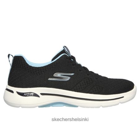 Skechers Helsinki Shoes - Skechers Go Walk Arch Fit - Unify musta/vesi 8XTT8075 naiset