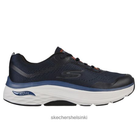 Skechers Helsinki Shoes - Skechers Max -tyynykaari sopii merivoimat/oranssi 8XTT802063 miehet