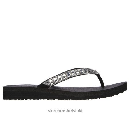 Skechers Helsinki Shoes - Skechers Meditaatio - kirkkaat vedet musta/hopea 8XTT80991 naiset