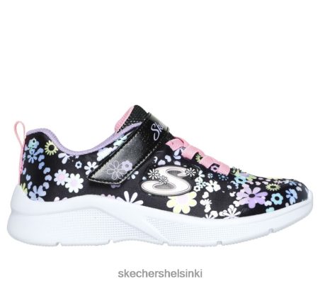 Skechers Helsinki Shoes - Skechers Mikrospekki - päivänkakkara hauskaa musta/multi 8XTT803155 lapset