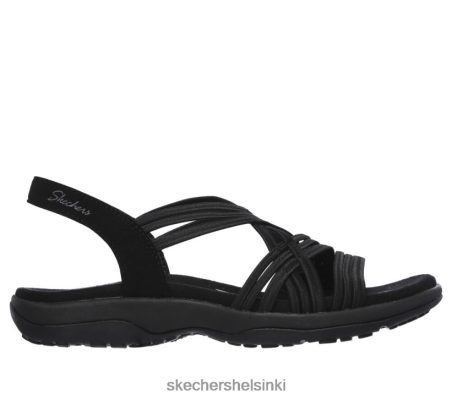 Skechers Helsinki Shoes - Skechers Reggae Slim - yksinkertaisesti venytä musta 8XTT80951 naiset