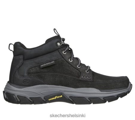 Skechers Helsinki Shoes - Skechers Rento istuvuus kunnioitettu - Boswell musta 8XTT802539 miehet