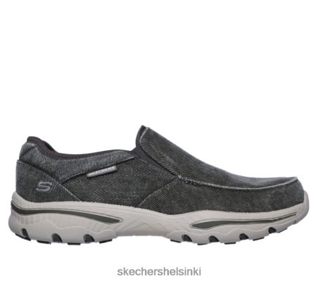 Skechers Helsinki Shoes - Skechers Rento sopiva Creston - Moseco puuhiili 8XTT802383 miehet